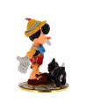 Figurine Pinocchio & Figaro Cristaux