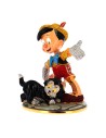 Figurine Pinocchio & Figaro Cristaux