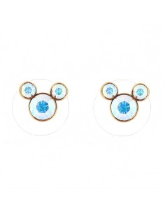 Boucles d’Oreilles Mickey Cristal Irisé