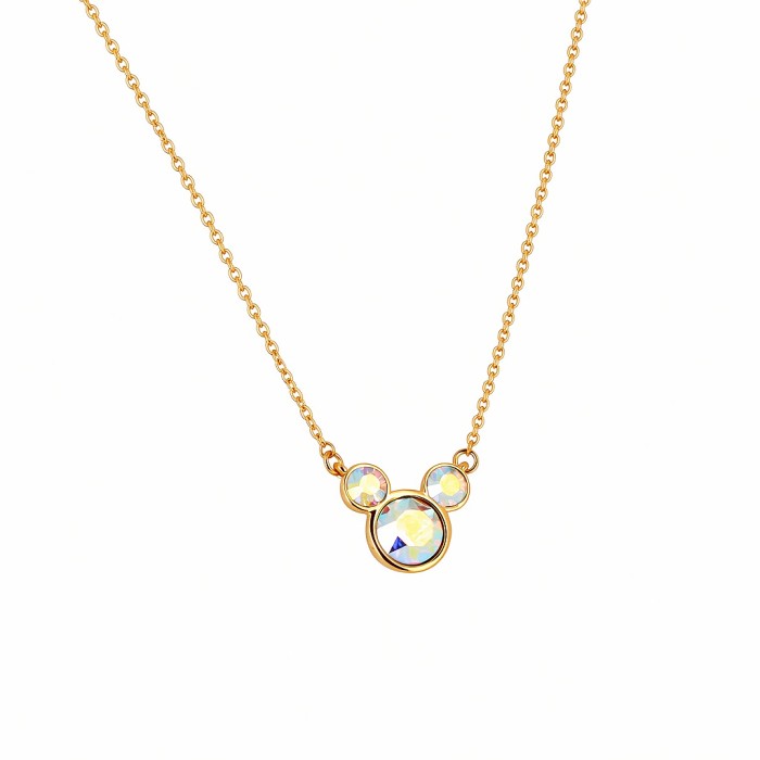 Collier Mickey Cristal Irisé