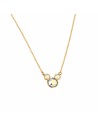 Mickey Iridescent Crystal Necklace