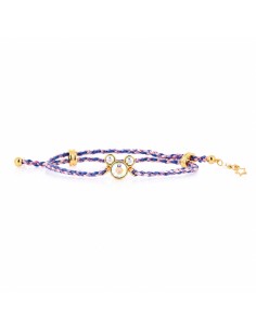 Bracelet Tressé Mickey Cristal Irisé