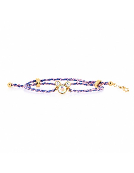 Bracelet Tressé Mickey Cristal Irisé