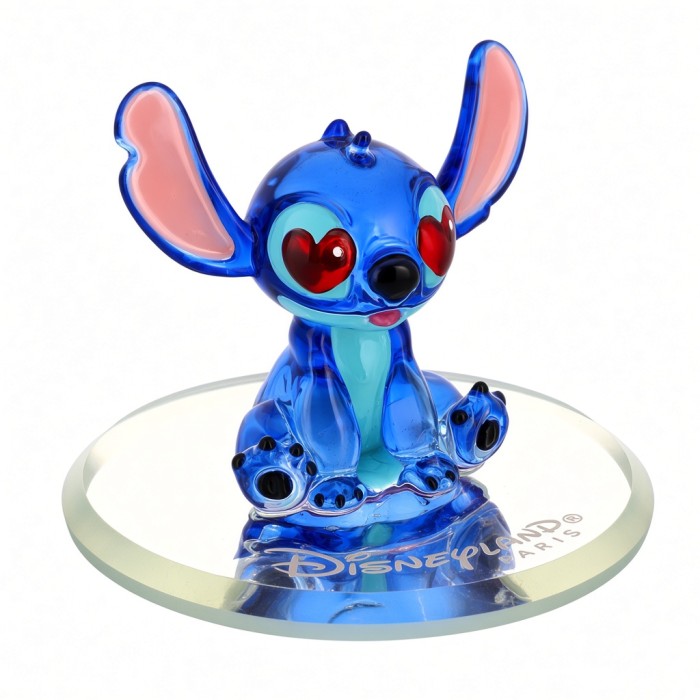 Stitch Figurine with Heart-Shaped Eyes
