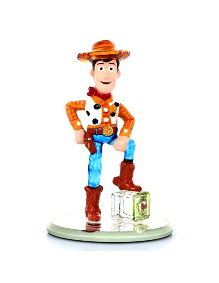 Figurine Woody en verre