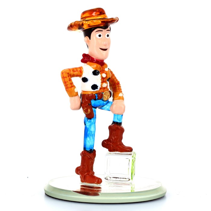 Figurine Woody en verre