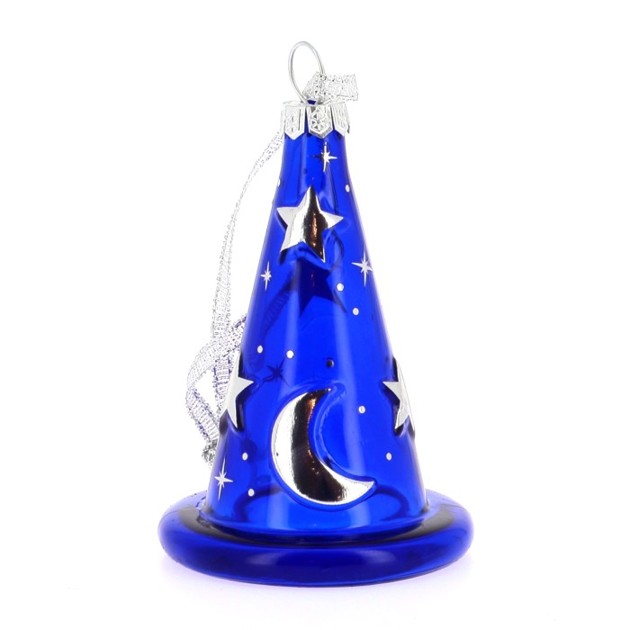 Ornement Sorcier Magique Bleu Étoilé