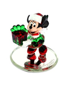 Minnie with Christmas Gift Figurine