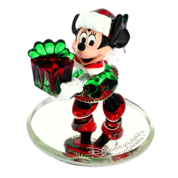 Figurine Minnie avec Cadeau de Noël