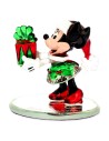 Figurine Minnie avec Cadeau de Noël