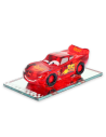 Figurine Flash McQueen en verre