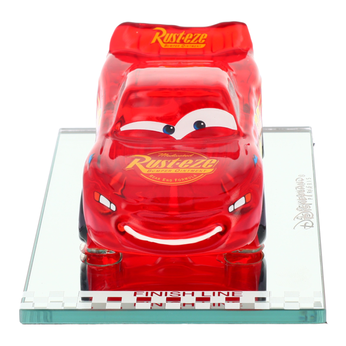Lightning McQueen glass figurine