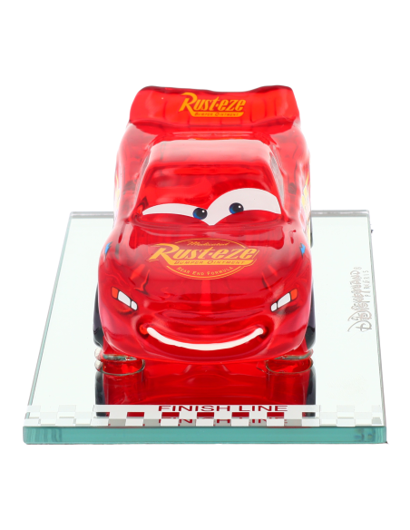 Figurine Flash McQueen en verre