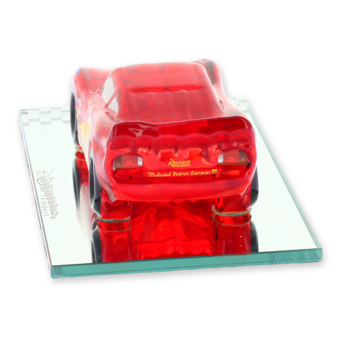 Figurine Flash McQueen en verre