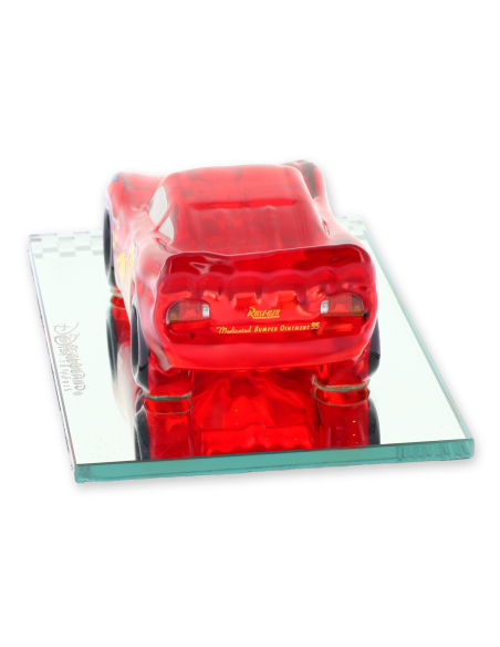 Lightning McQueen glass figurine