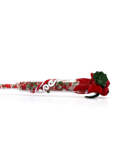 Baguette magique Fleur de Houx de Noël