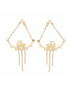 Boucles d'oreilles triangle Roi Lion