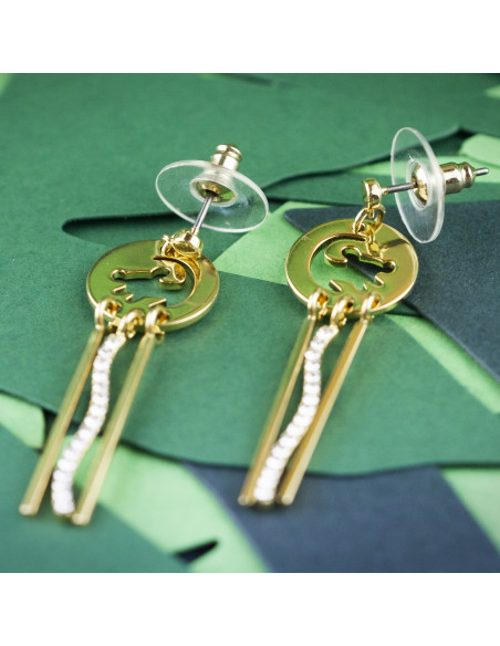 Boucles d'oreilles pendante Roi Lion