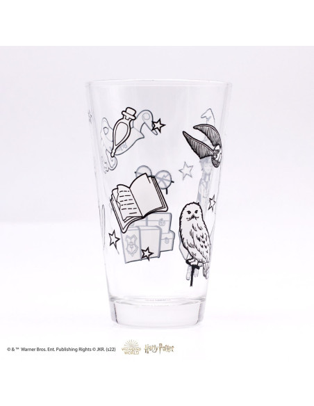 Harry Potter Coloring Glass