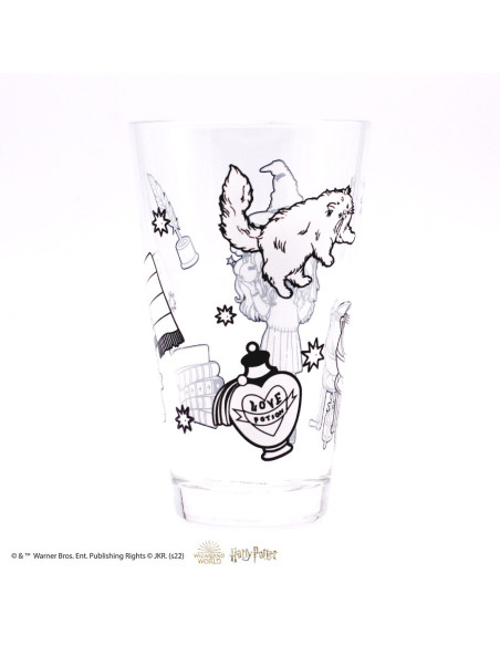 Hermione coloring glass
