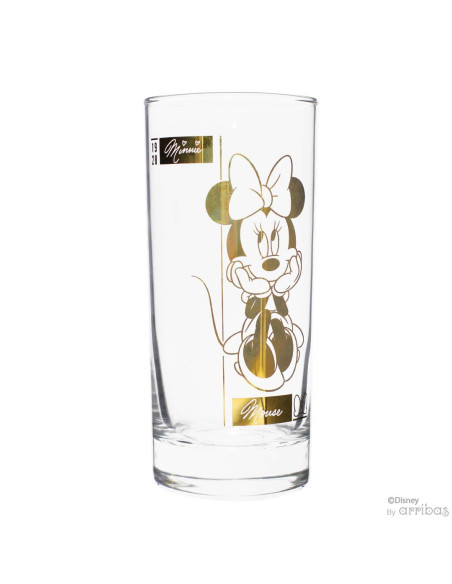 Golden Minnie Tall Glass Box