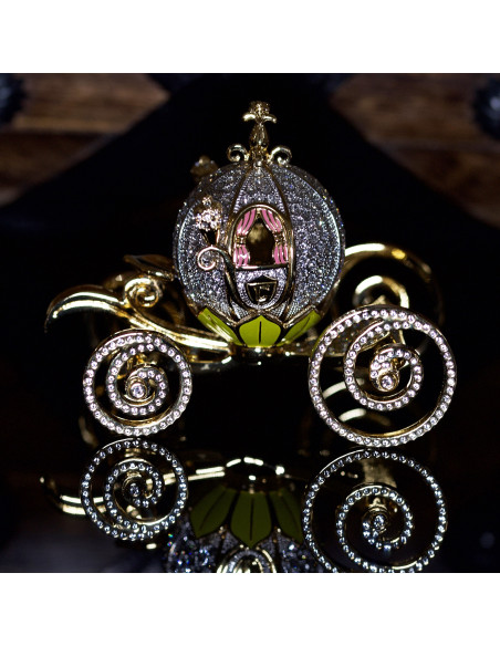 Carrosse de Cendrillon cristallisé