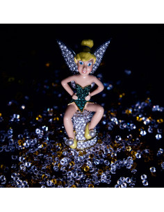 Fée Clochette cristallisée sur son dé