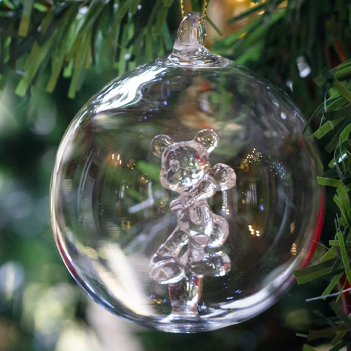 Coffret n°3 boules de Noël personnages Disney