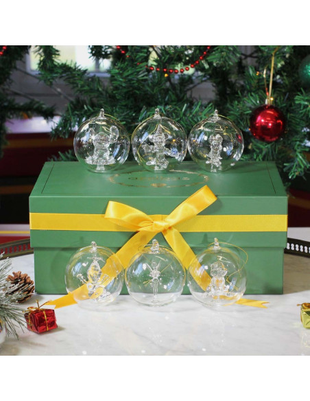Coffret n°2 boules de Noël personnages Disney