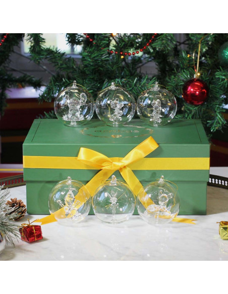 Coffret n°3 boules de Noël personnages Disney
