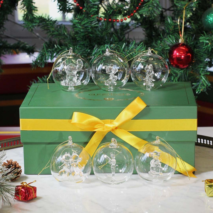 Coffret n°1 boules de Noël personnages Disney