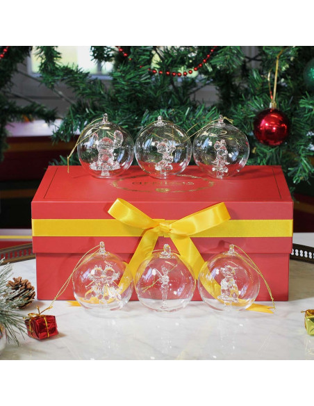Coffret n°1 boules de Noël personnages Disney