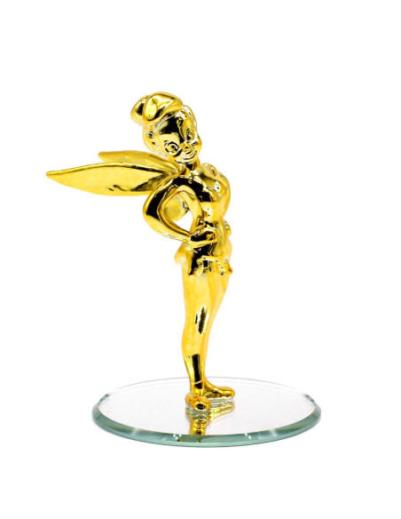 Golden Tinkerbell on mirror