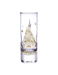 Verrine Château Disneyland Paris motif doré