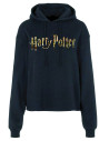 Hoodie noir Harry Potter logo doré