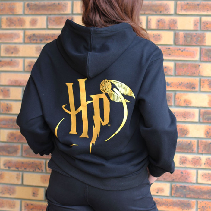 Hoodie noir Vif d'or