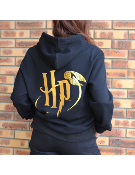 Black Golden Snitch Hoodie