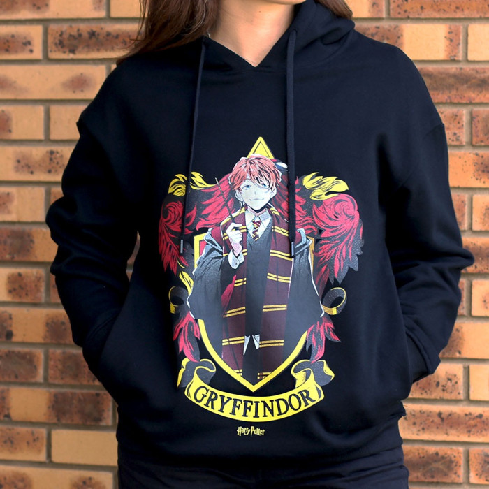 Ron Manga Black Hoodie