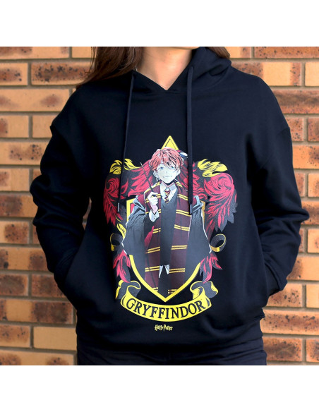 Ron Manga Black Hoodie