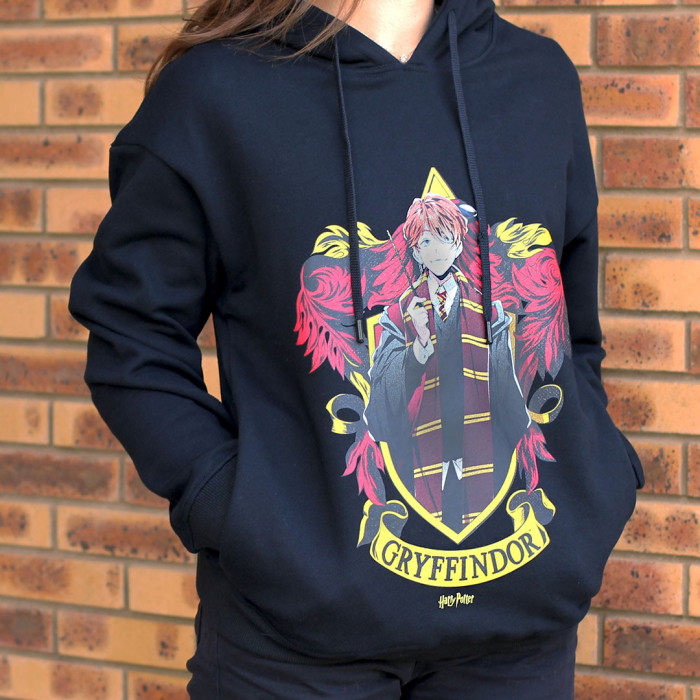 Ron Manga Black Hoodie