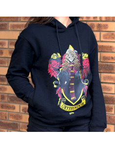 Hermione Manga Black Hoodie