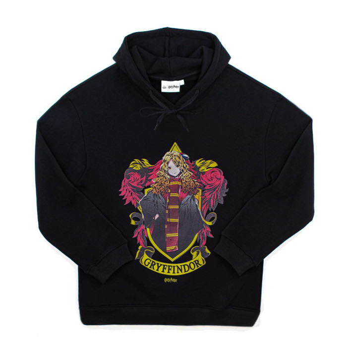 Hermione Manga Black Hoodie
