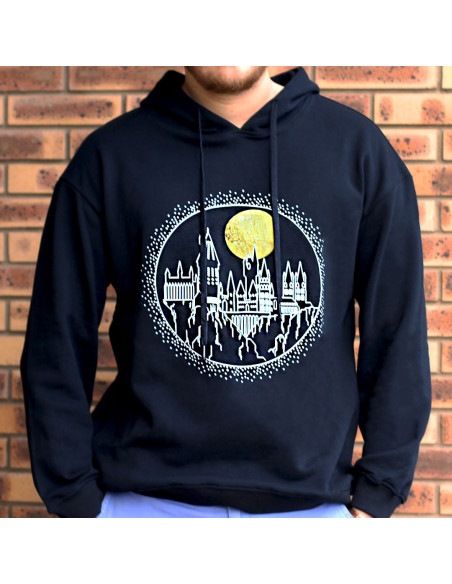 Hogwarts Black Hoodie