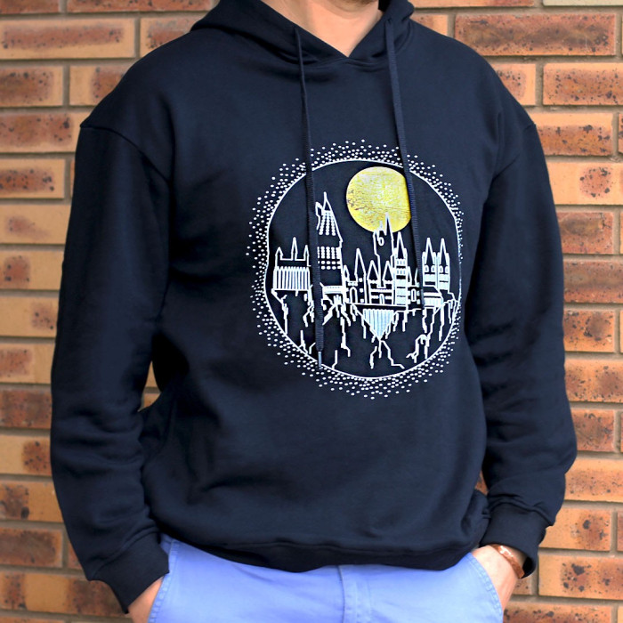 Hogwarts Black Hoodie