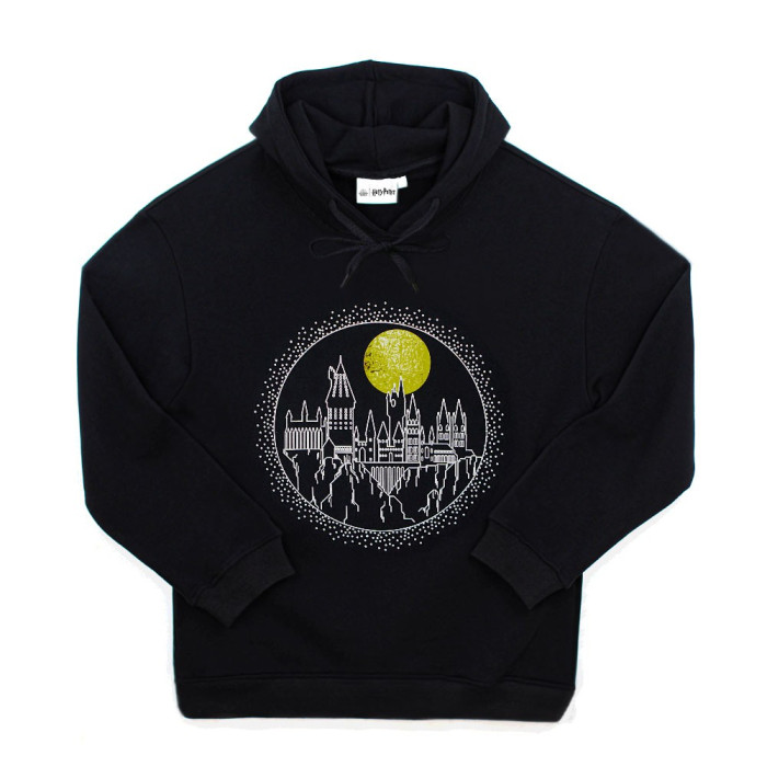 Hoodie Noir Poudlard