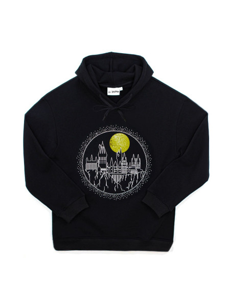 Hoodie Noir Poudlard