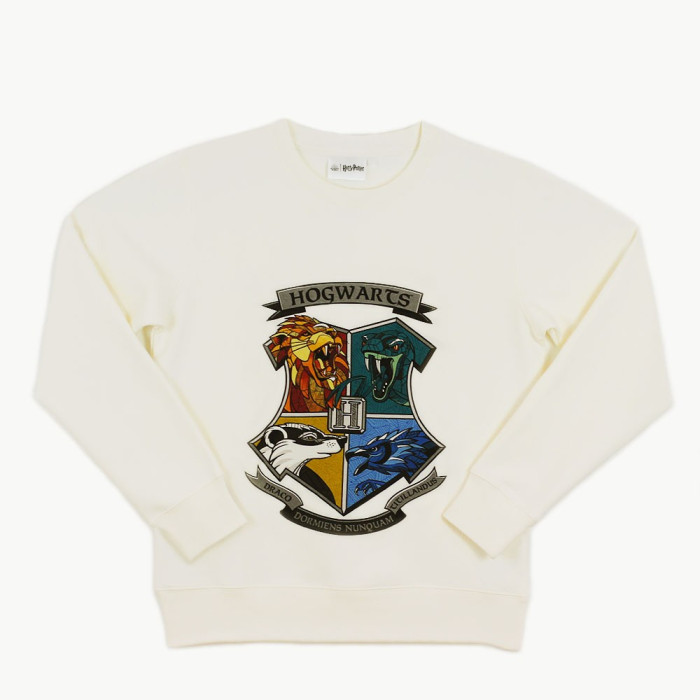 Sweatshirt blanc 4 maisons