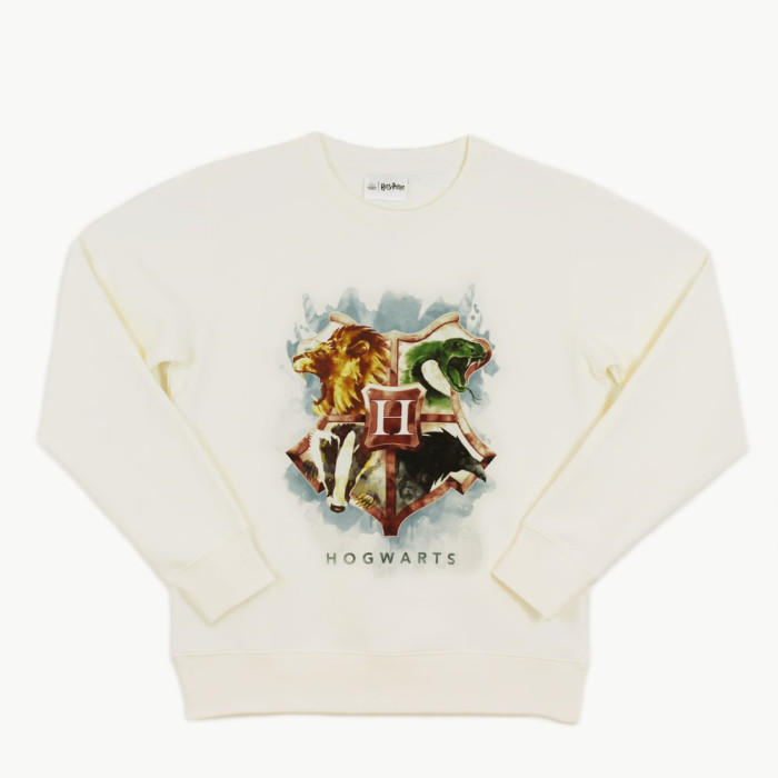 Sweatshirt blanc 4 maisons