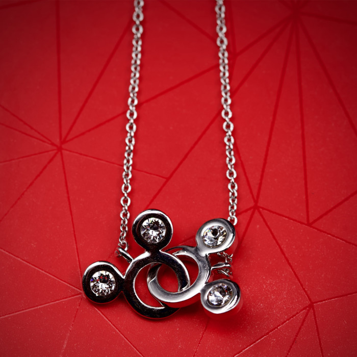 Collier double Mickey