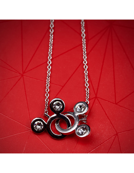 Collier double Mickey
